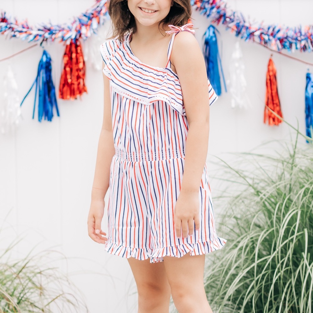 Janie and Jack Striped Romper